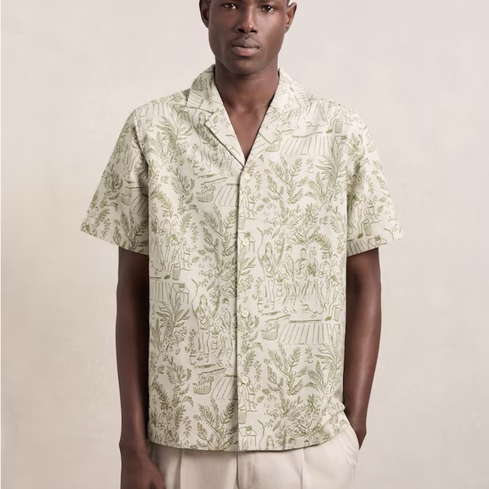 LES DEUX
Lesley Dancing Jacquard SS Shirt Light Ivory